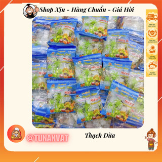 Bịch 20 gói thạch dừa miền bắc, thạch rau câu đồ ăn vặt tuổi thơ, tún ăn vặt