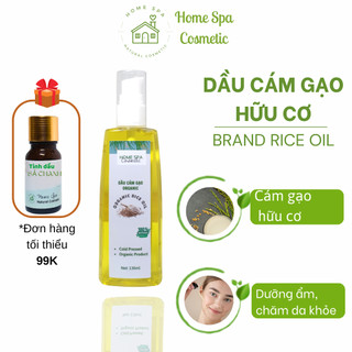 Dầu cám gạo hữu cơ homespa - nguyên chất dưỡng da dưỡng tóc 130ml / 250ml / 500ml / 1000ml