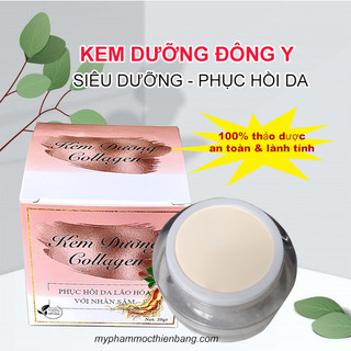 [FREE SHIP- HÀNG XƯỞNG GIÁ RẺ] kem dưỡng đôngy nhân sâm collagen handmade giúp làm trắng và mịn da hủ 20gr