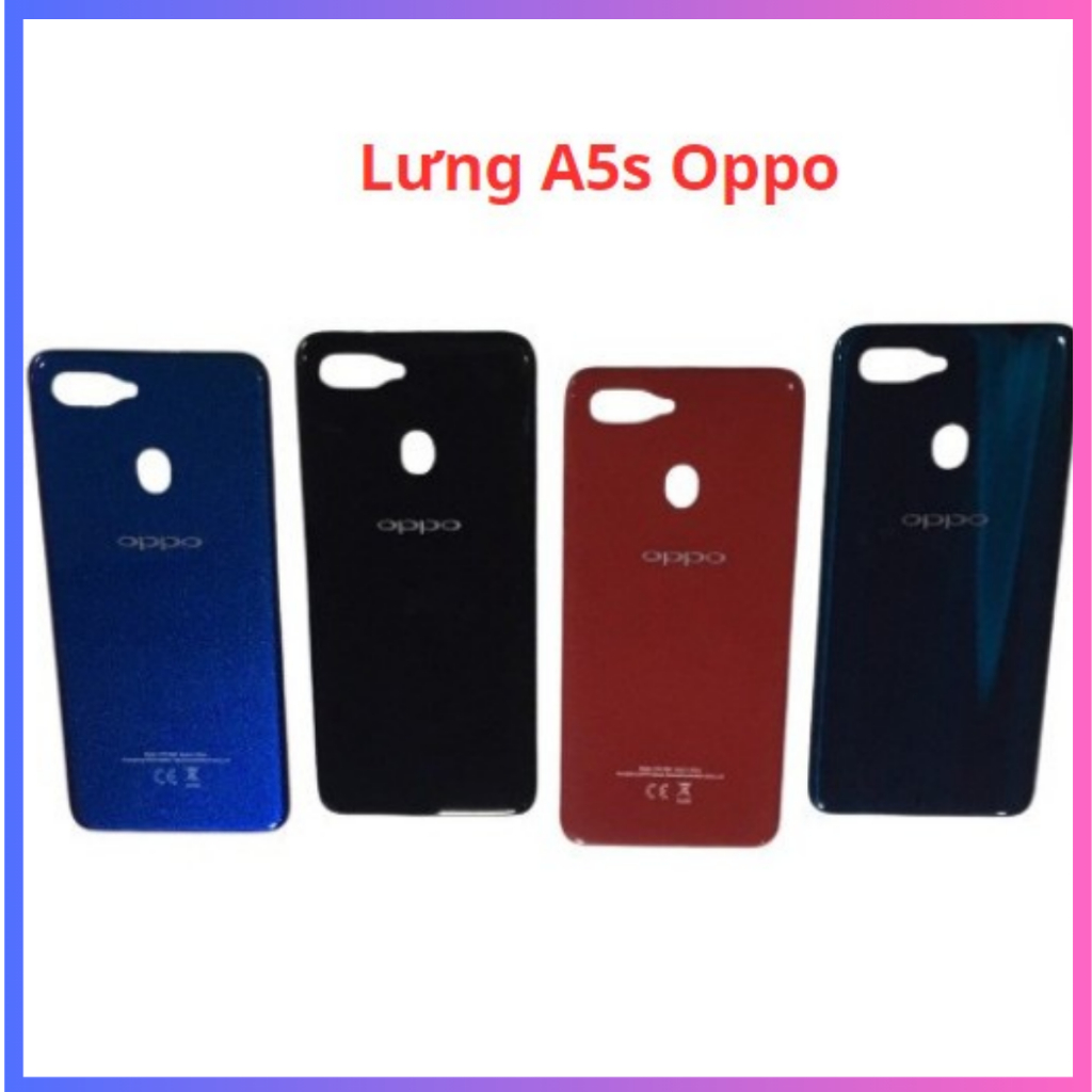 Lưng oppo a5s  có kèm kính camera