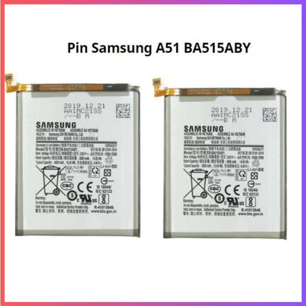 Pin samsung A51/A515 EB-BA515ABY