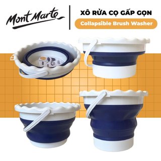 Xô rửa cọ gấp gọn mont marte dung tích 2 lít maxx0069