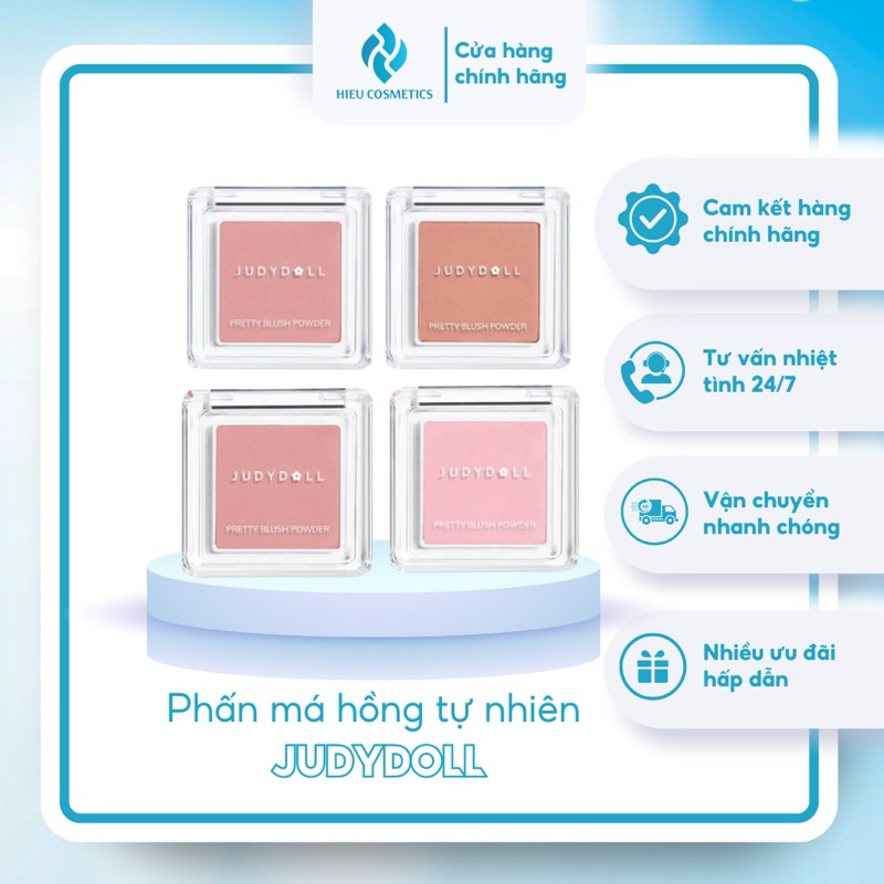 [JUDYDOLL] Phấn má hồng Judydoll Pretty Blush Powder