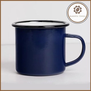 Ca inox phủ men tím 350ml | Dụng cụ barista