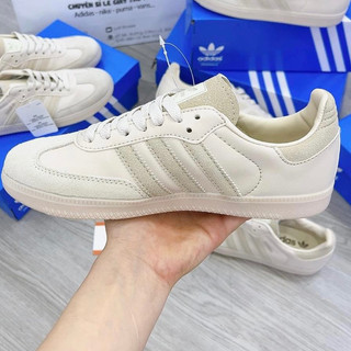 Giày Add Samba Cream White Basic Nam Nữ Lai Au Cao Cấp