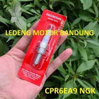 BUGI NGK Cpr6ea-9 –HÀNG CHÍNH HÃNG HONDA AHM indonesia Wave s110, RSX110, rsv, Blade, anpha110, Future neo ....ĐỎ....