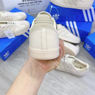 Giày Add Samba Cream White Basic Nam Nữ Lai Au Cao Cấp