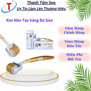 Kim lăn tay zgts,kim lăn mặt,cây lăn kim vàng,kim lăn cho tóc da cấy,đầy đủ kích cỡ cam kết chính hãng