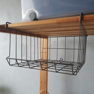 Giỏ treo lưới tiết kiệm không gian, chất liệu thép chắc chắn OBSERVATOR - Chính hãng IKEA