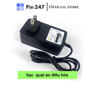  Sạc Pin Áo Quạt Điều Hòa Cao Cấp DC 8.4V 1.5A - 12V 2A   phụ Kiện Rời  Pin 247 