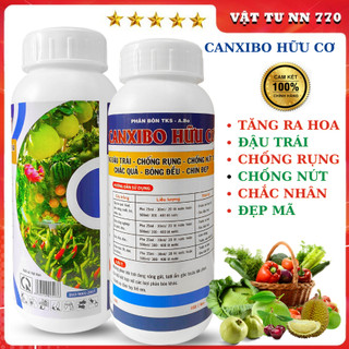 Canxibo amino 500ml tăng đậu trái, chống rụng hoa và trái non