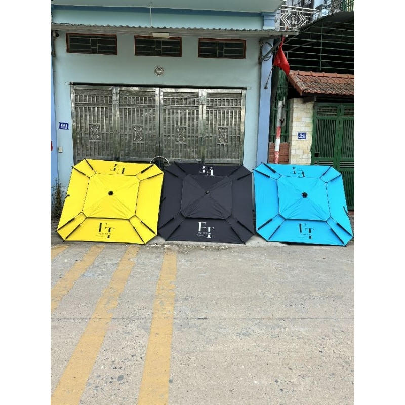 ô câu cá 2 tầng hình vuông, ô câu cá 2 tầng hình bát giác 2m4