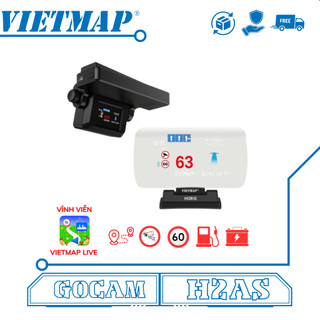 Vietmap H2AS - Hud hiển thị thông tin kính lái