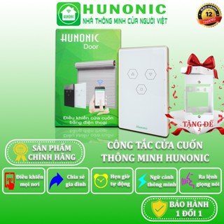 Công Tắc Cửa Cuốn Thông Minh Hunonic Door, Công Tắc Cửa Cuốn Điều Khiển Từ Xa Qua Điện Thoại