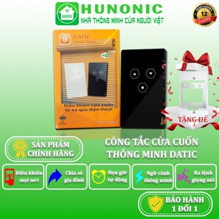 Công Tắc Cửa Cuốn Wifi Thông Minh Datic Smart Door, Điều Khiển Từ Xa Mở Đóng Cửa Trên Điện Thoại