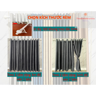 rèm cửa kích thước lớn