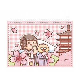 sổ chiết cticker  mẫu siêu cute ( 80 trang )