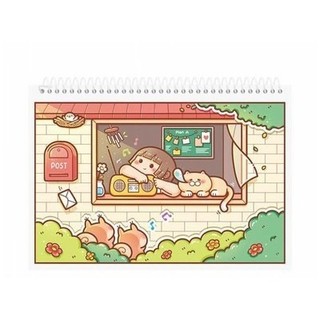 sổ chiết cticker  mẫu siêu cute ( 80 trang )