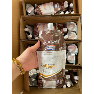 Kem ủ tóc collagen karseell 500ml phục hồi tóc chính hãng