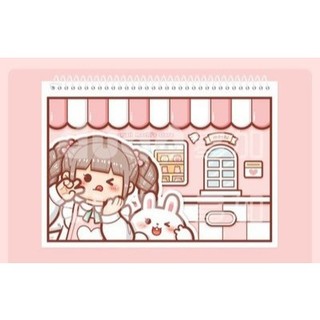 sổ chiết cticker  mẫu siêu cute ( 80 trang )