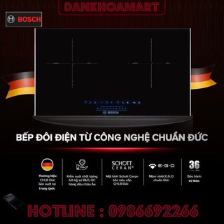Bếp từ đôi Bosch PPI82560MS ( ⚠️ lưu ý : sản phẩm chỉ bán tại shop )