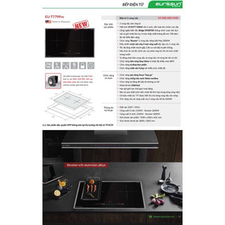 Bếp từ Eurosun EU-T779Pro