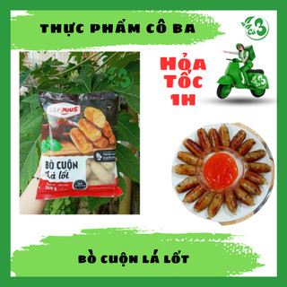 Bò cuộn lá lốt lc food 500g - chiên nướng ngon