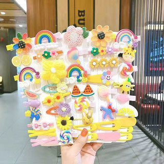 Set kẹp tóc 14 món cho bé gái dễ thương, kẹp tóc Hàn Quốc, kẹp tóc công chúa cho bé