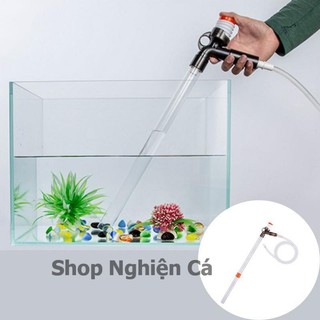 Dụng cụ thay nước, hút cặn bể cá thủy sinh cao cấp