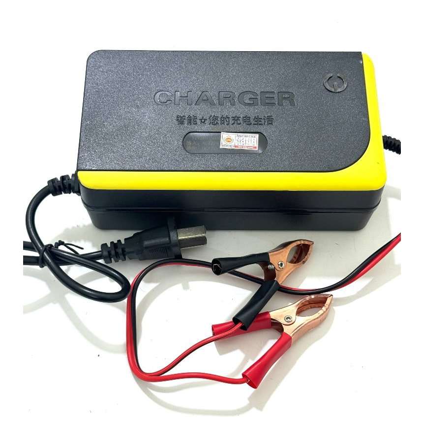Máy sạc bình acquy 12v tự ngắt, sạc bình acquy 12v từ 3ah - 30ah cho xe máy và ô tô
