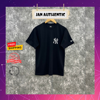(Chính Hãng) Áo Thun NEW ERA NY Đen Trơn Basic | Jan.Authentic |