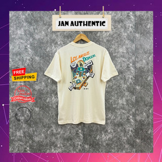(Chính Hãng) Áo Thun NEW ERA LA Home Kem | Jan.Authentic |