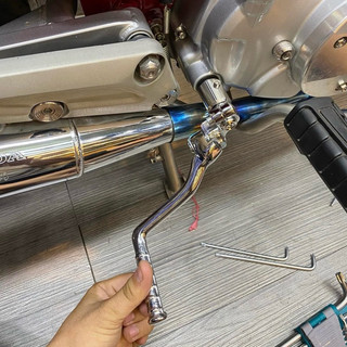 Cốt nối giò đạp inox 304 cho Wave Dream Future ( cốt nhỏ / cốt lớn )