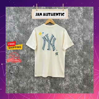 (Chính Hãng) Áo Thun NEW ERA Ngôi Sao Kem | Jan.Authentic |
