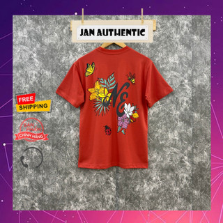 (Chính Hãng) Áo Thun NEW ERA FOLORAL Cam | Jan.Authentic |