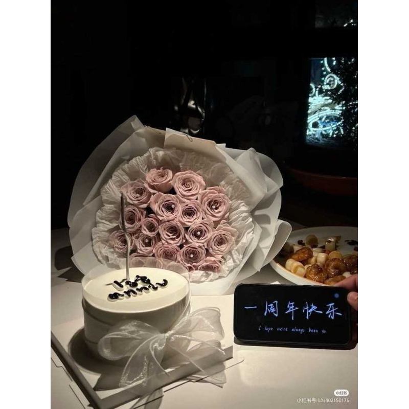 BÓ HOA ECUDOR CHẢNH( ĐỦ MÀU )