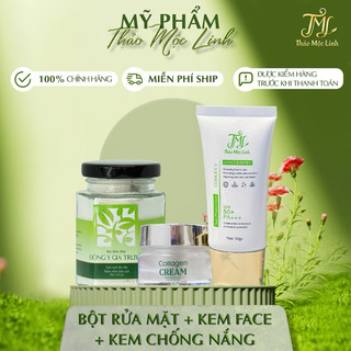 [Combo Kem Dưỡng Da] Combo 3 Sản Phẩm Làm Sạch Dưỡng Ẩm Trắng, Bảo vệ Da Tối Ưu Hoá làn da