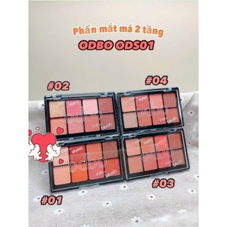 [CHÍNH HÃNG] PHẤN MẮT ODBO 2 TẦNG OD1022 THÁI LAN