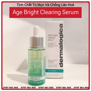 Huyết Thanh Ngăn Ngừa Mụn Và Giảm Dấu Hiệu Lão Hóa Dermalogica Age Bright Clearing Serum 30ml - Gardencos