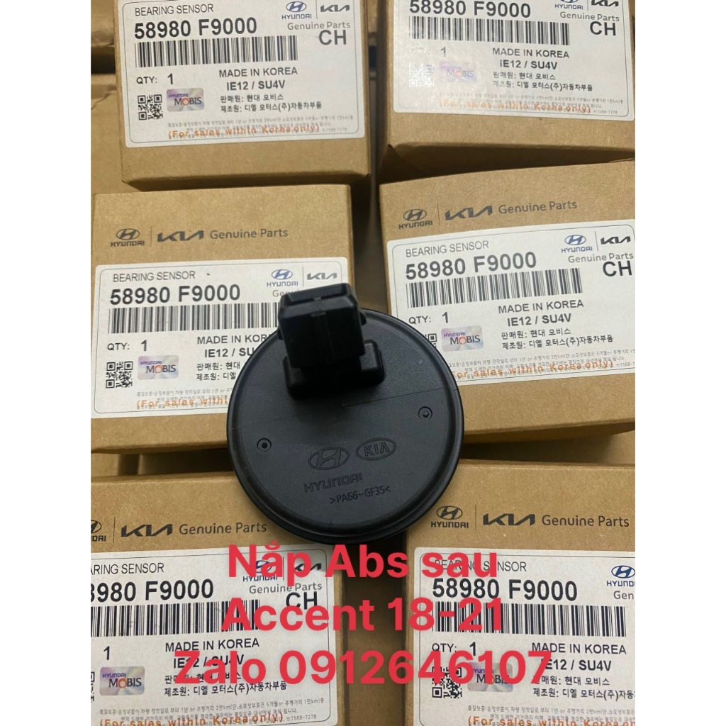 Nắp cảm biến Abs sau Hyundai Accent 2018-2021, Mã sp 58980F9000