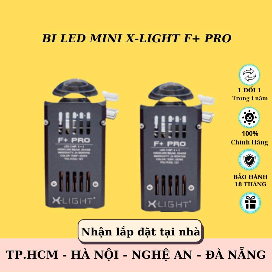 Bi Led GTR X-Light F+ PRO NEW | BH 24 THÁNG