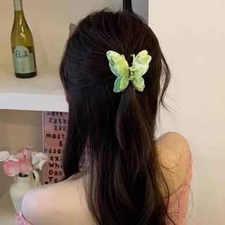 Kẹp tóc hoa văn đá cẩm thạch thanh lịch cho bạn nữ