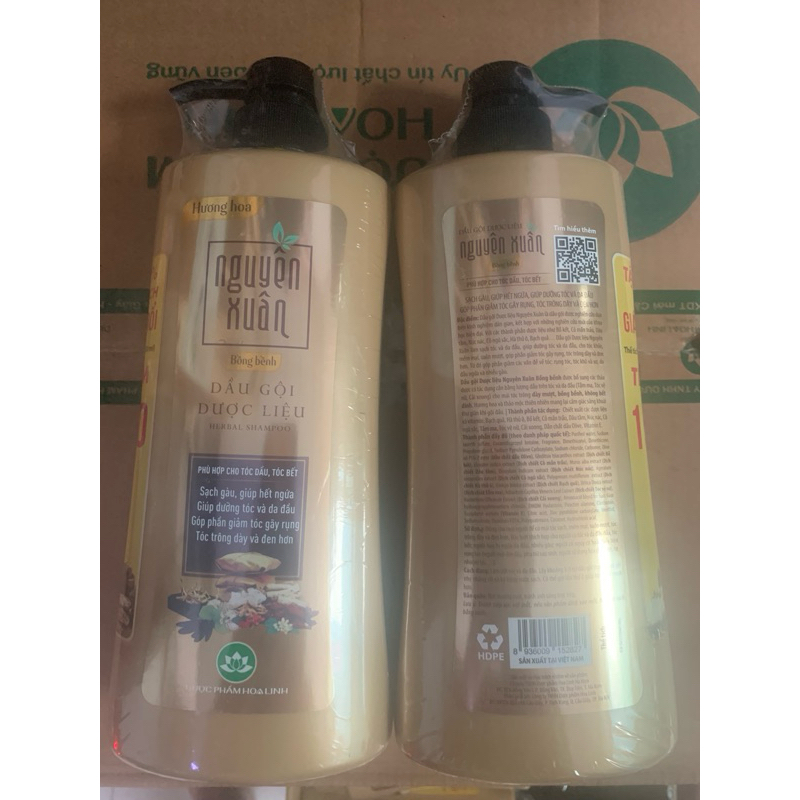 Dầu gội nguyên Xuân bồng bềnh chai 600ml