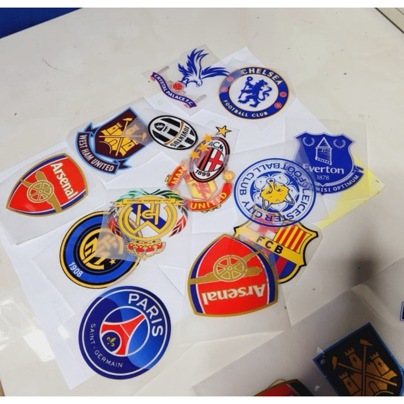 [Hình ủi ép nhiệt] Cambo 5 cái logo ủi áo quần câu lạc bộ bóng đá
