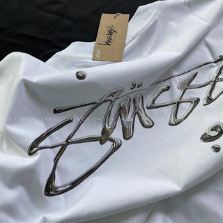 Áo thun stussy nam nữ vải cotton cao cấp , hàng chuẩn chính hãng cao cấp , tag mác đầy đủ lá store s125
