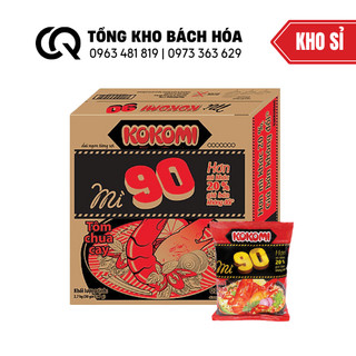 Thùng 30 gói mì kokomi 90 tôm chua cay 90g