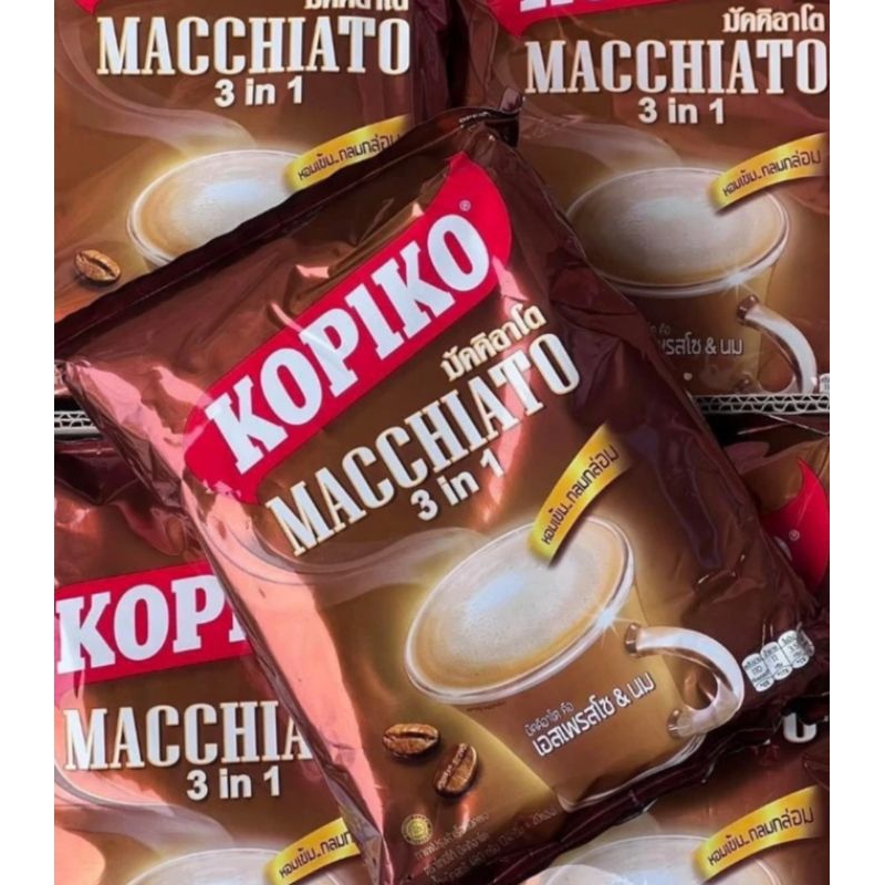 cà phê hòa tan Kopiko macchiato thái lan 480g