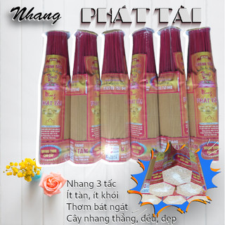 Nhang thơm cao cấp phát tài thành tâm bó lục giác 331 cây 29cm