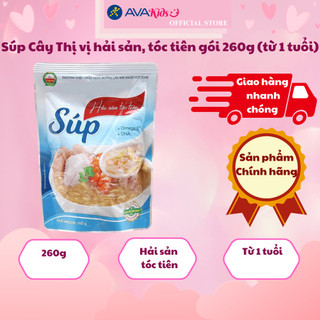 Súp Cây Thị vị hải sản, tóc tiên gói 260g