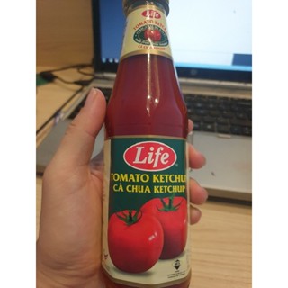 Tương cà chua Ketchup hiệu Life – chai 330g nhập khẩu Malaysia